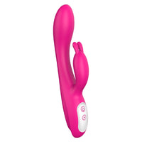 Naughty Heating Rabbit Vibrator - Pink