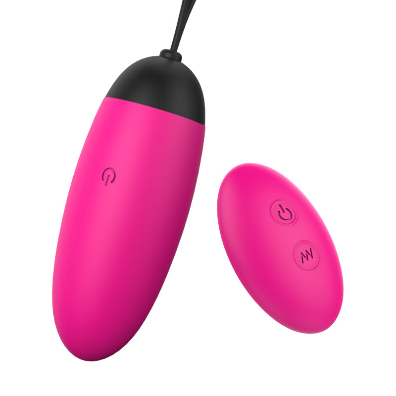 Ada Vibrating Egg w Remote Pink