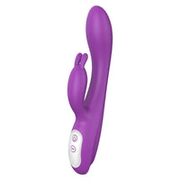 Naughty Heating Rabbit Vibrator - Purple