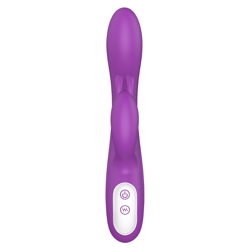 Naughty Heating Rabbit Vibrator - Purple