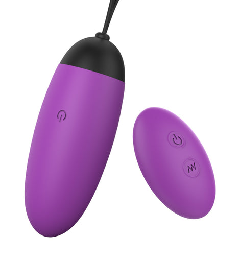 Ada Vibrating Egg w Remote Purple