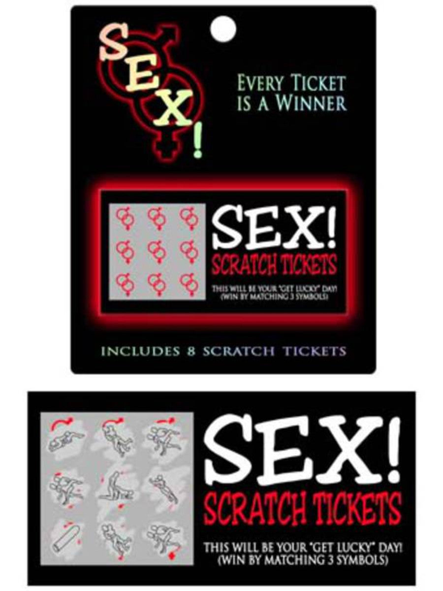 SEX! Scratch Tickets