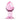 Glass Buttplug Pink