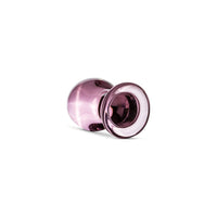 Glass Buttplug Pink