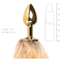 Fox Tail No. 1 - Gold Plug