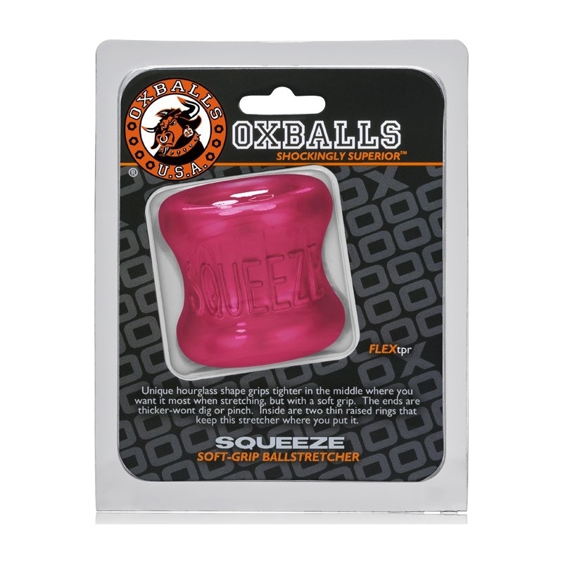 Squeeze Ball Stretcher Hot Pink