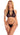The Real Me 2 Pc Bralette Set Black