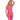 Flight Risk Sheer Bodystocking Pink