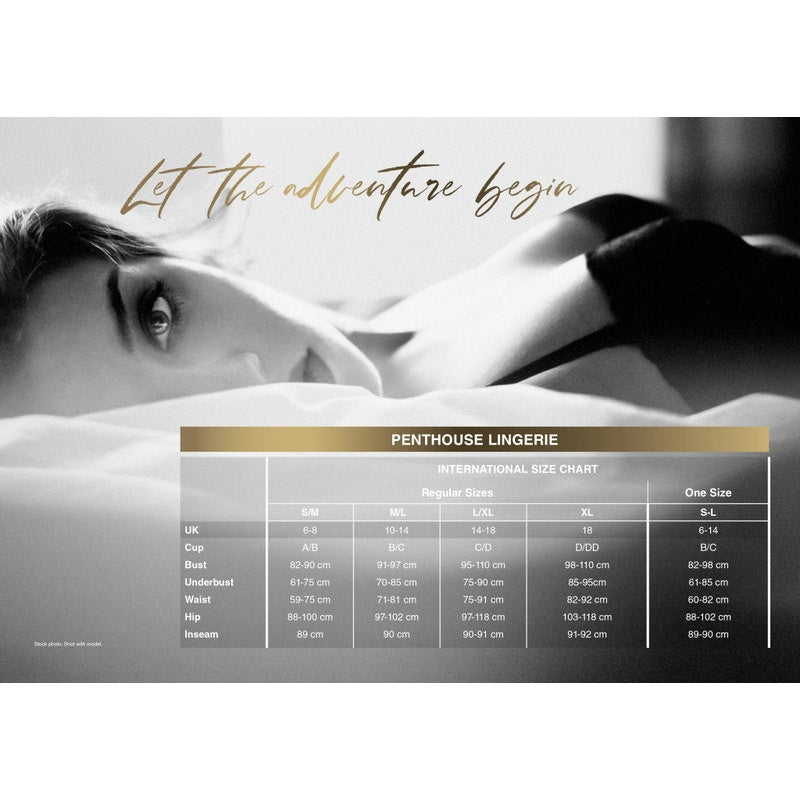 Lip Smacker Mesh Lace Chemise 2 Pc