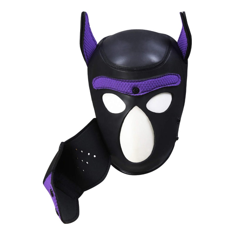 Puppy Play Mask Purple