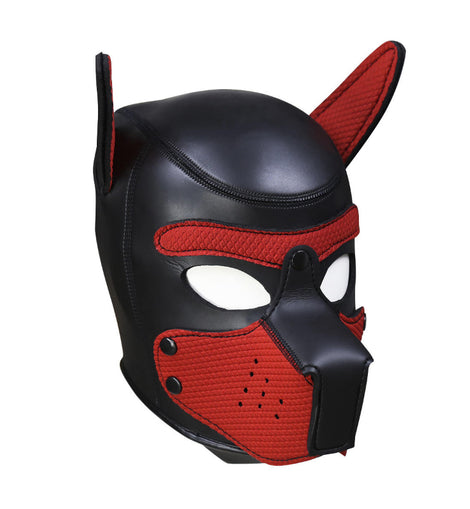 Puppy Play Mask Red