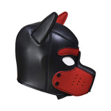 Puppy Play Mask Red