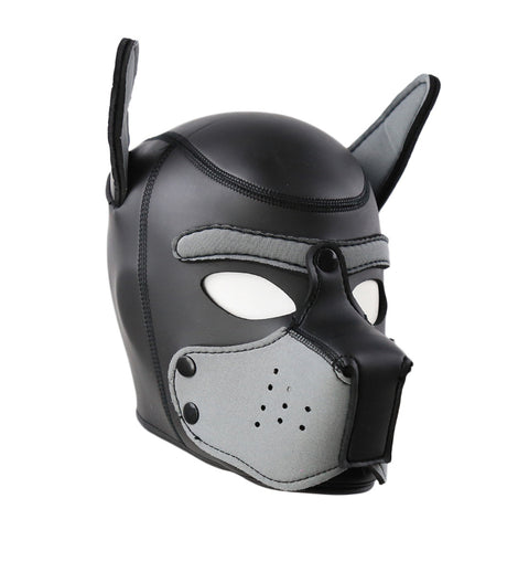 Puppy Play Mask Grey