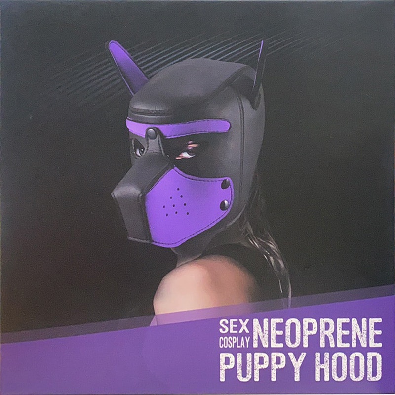 Puppy Play Mask Grey