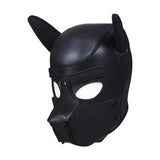 Puppy Play Mask Black