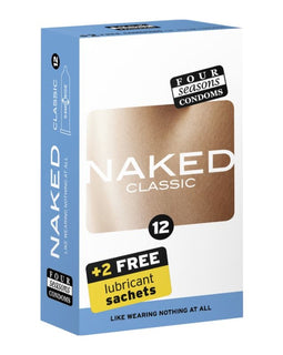 Four Seasons Naked Classic Condom 12 Pc