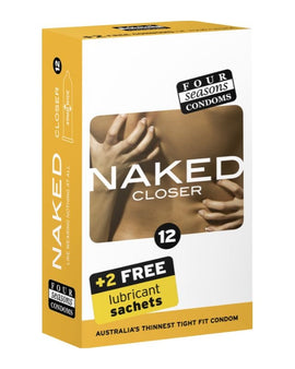 Four Seasons Naked Closer Condom 12 Pc