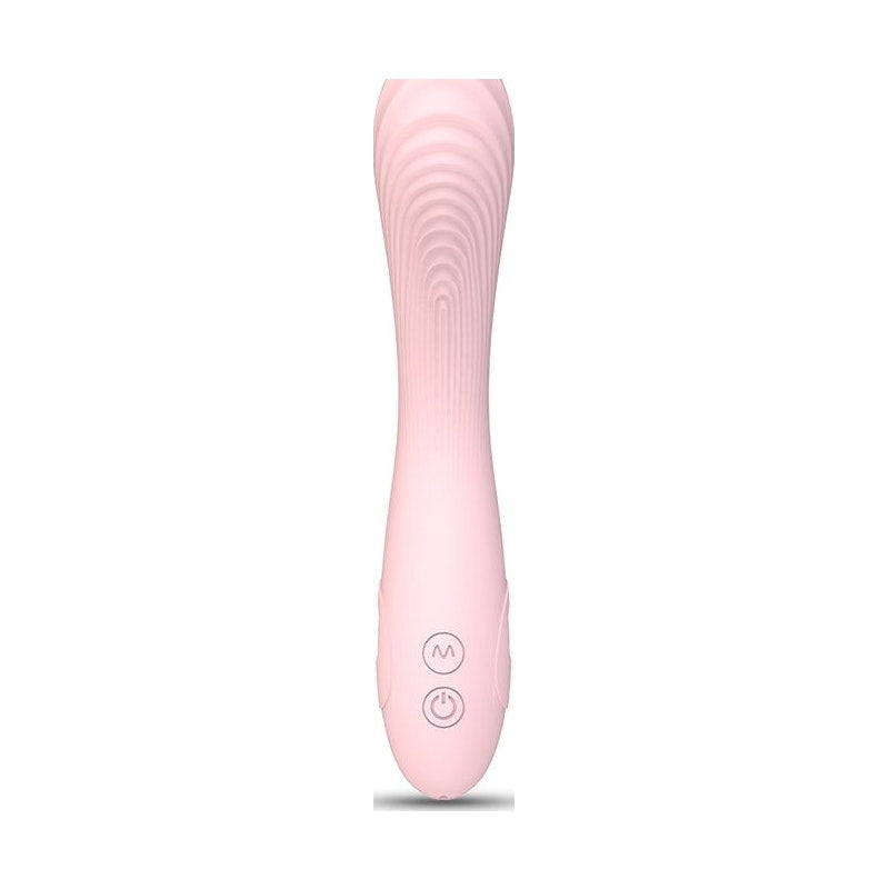 Flexible Bending Silicone Vibrator Pink