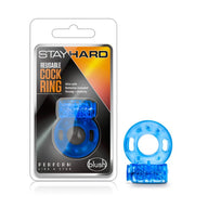 Stay Hard Reusable Cock Ring Blue