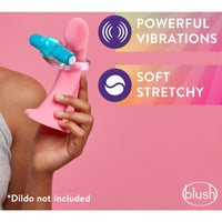 Play  with  Me Vibrating Cock Ring Blue