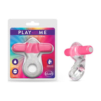 Play  with  Me Vibrating  Cock Ring Pink