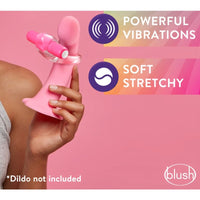 Play  with  Me Vibrating  Cock Ring Pink