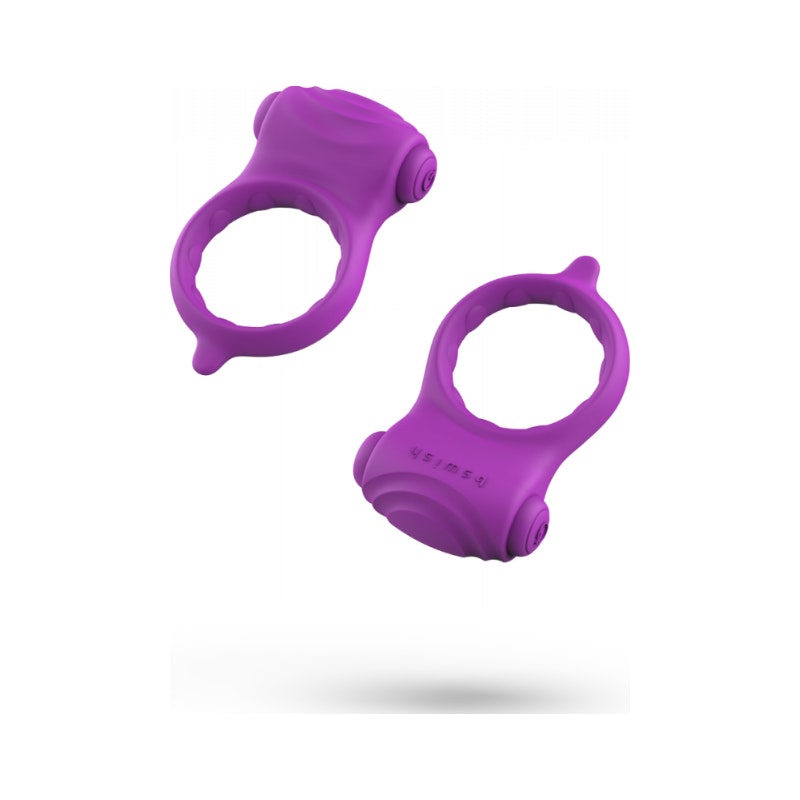 Bcharmed Basic Wave Orchid Vibrating Cockring