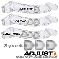 Adjustfit Insert 3 Pc Clear