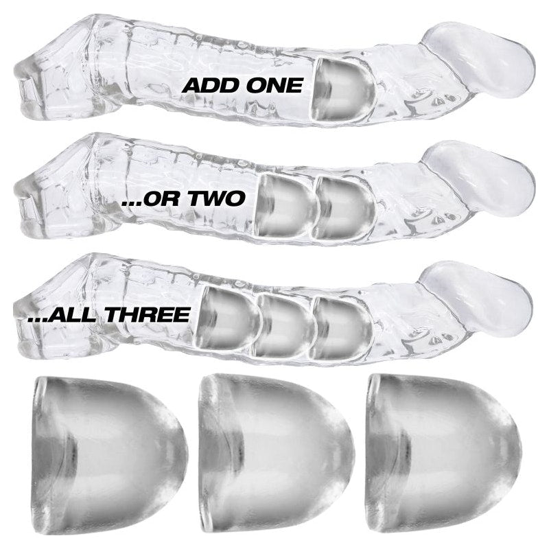 Adjustfit Insert 3 Pc Clear