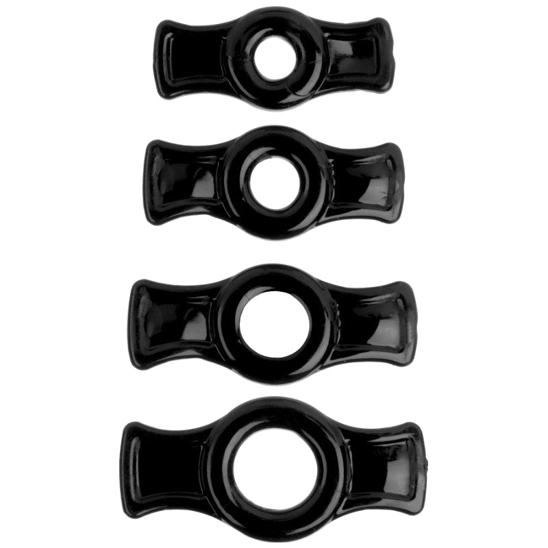 Cock Ring Set Black