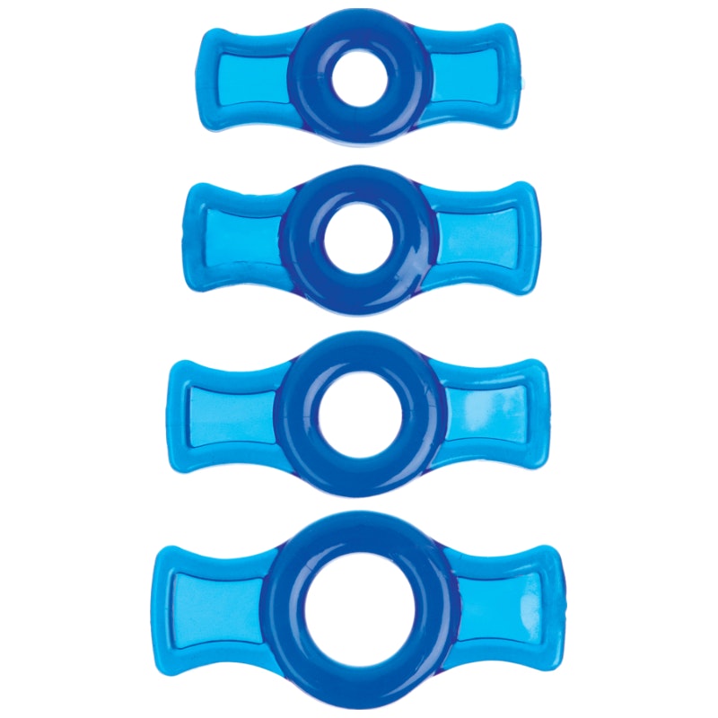 Cock Ring Set Blue