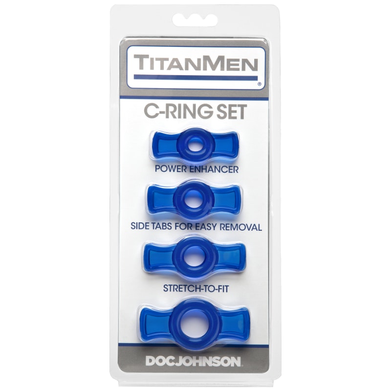 Cock Ring Set Blue