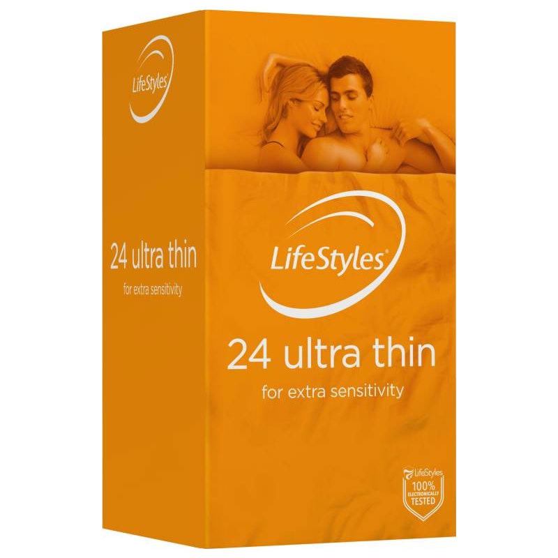 LifeStyles Ultra Thin Condoms 24