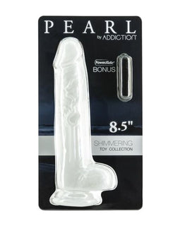 Pearl Dildo 8.5in Pearl White