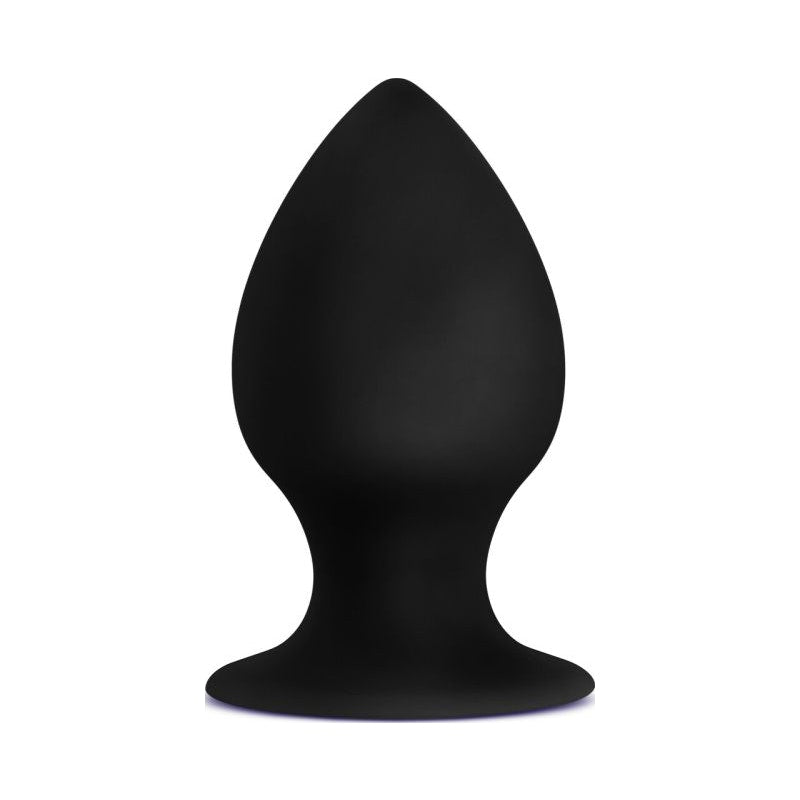 Anal Adventures Platinum Silicone Anal Stout Plug Medium