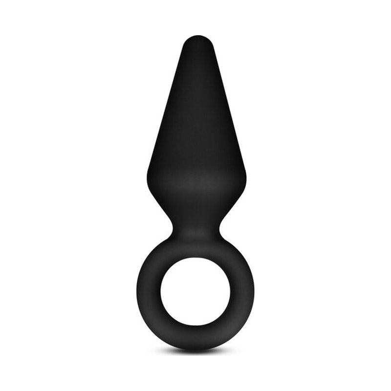 Anal Adventures Platinum Silicone Anal Loop Plug Small