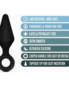 Anal Adventures Platinum Silicone Loop Plug Kit