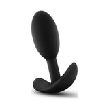 Anal Adventures Platinum Silicone Vibra Slim Plug Small