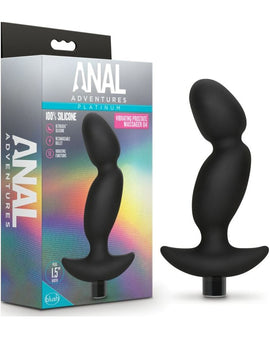 Anal Adventures Platinum Silicone Prostate Massager 04