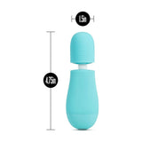 Rose Petite Massage Wand Blue