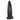 Tongue Shape Anal Plug Black