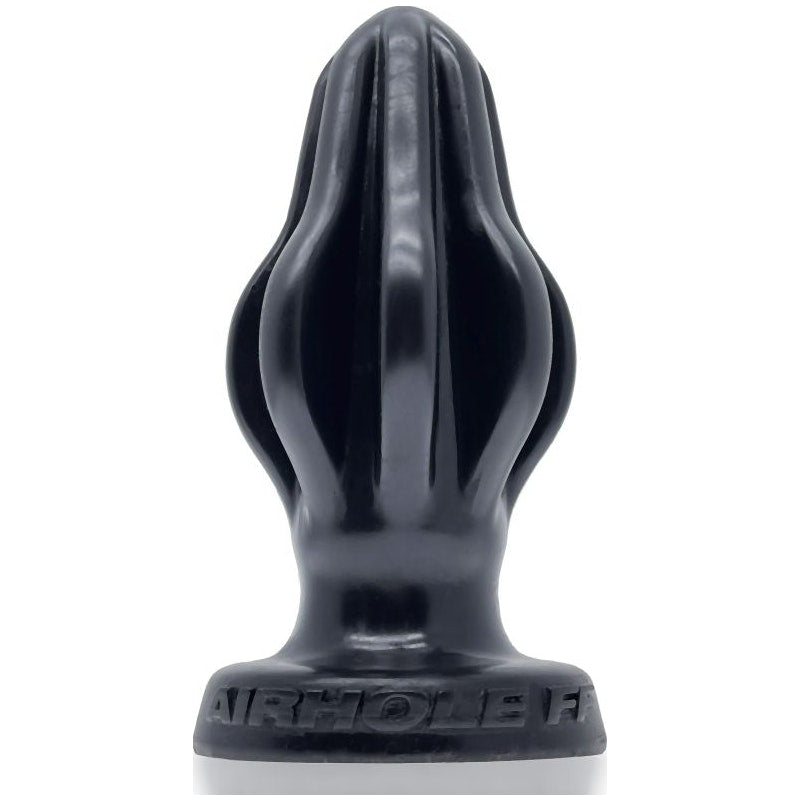 Airhole-2 Finned Buttplug Black