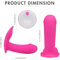 G-Spot and Clitoral Remote Vibrator