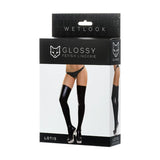 Glossy Wetlook Stockings Lotis