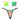 Rainbow Reflective G-String  & X Pastie Set