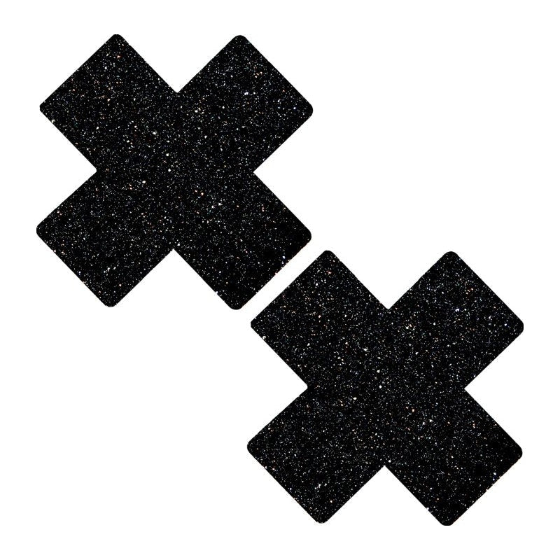 Black Malice Glitter X Factor Pasties