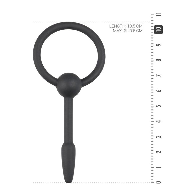 Small Silicone Penis Plug With Pull Ring