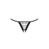 Remediosa Crotchless Thong Black