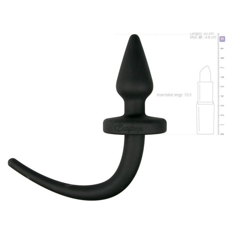 Dog Tail Plug Silicone Large