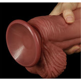 Dual layered Platinum Silicone Cock 10in